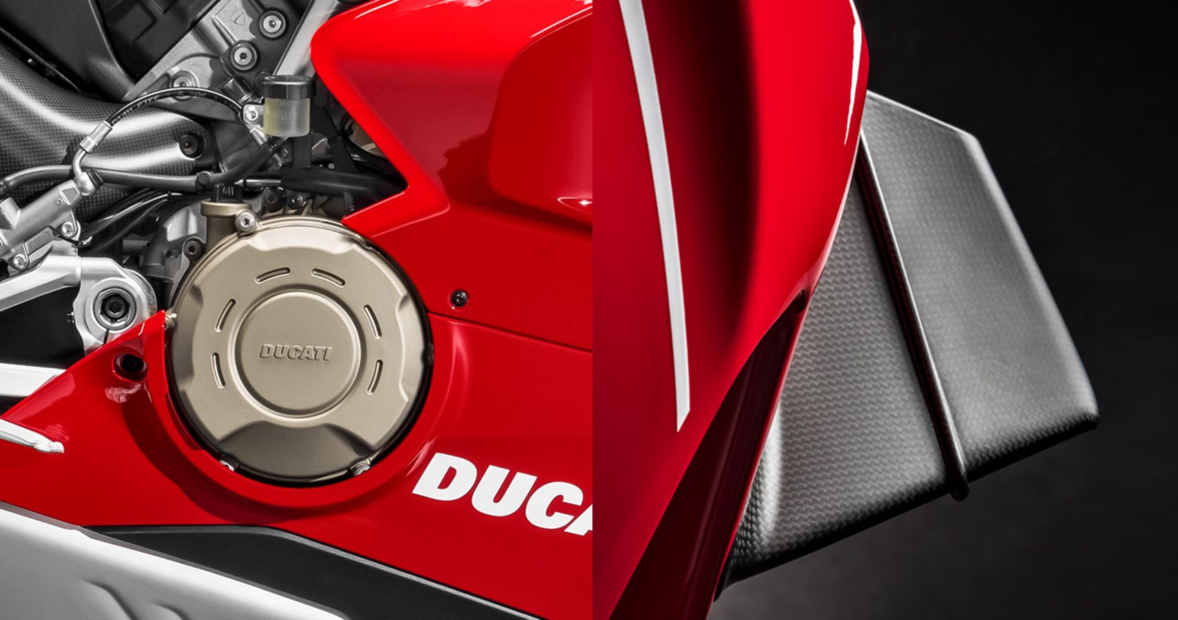 Ducati Panigale V4 R engine winglet