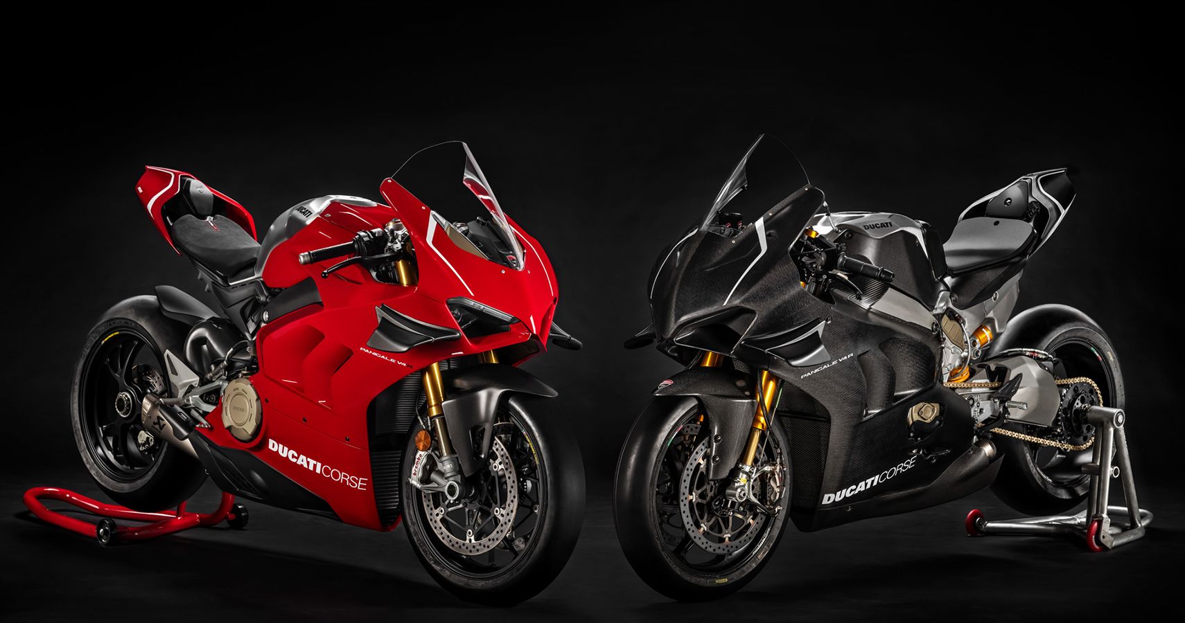 Ducati Panigale V4 R red and black