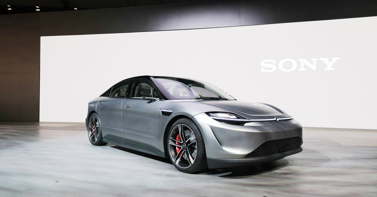 15 Things You Should Know About Sony's Electric Concept Car