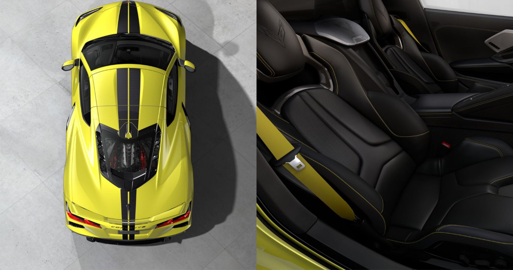 2020 Chevrolet Corvette Stingray exterior and interior