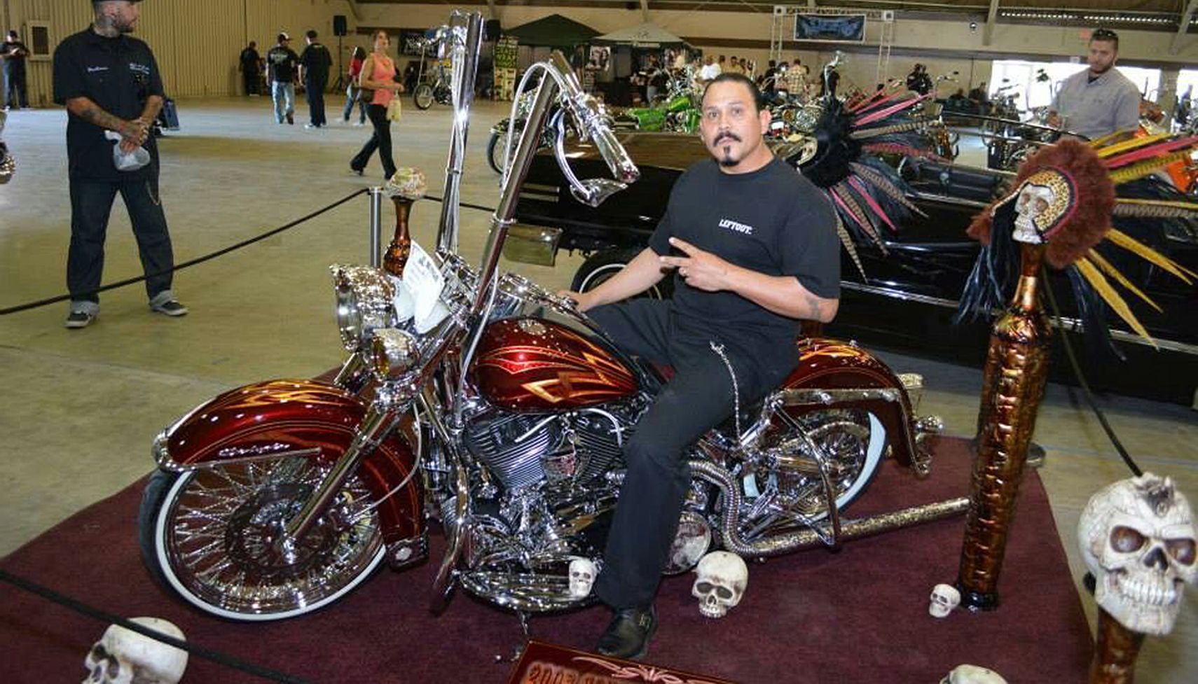 Mayan President Marcus Alvarez: Harley-Davidson Road King