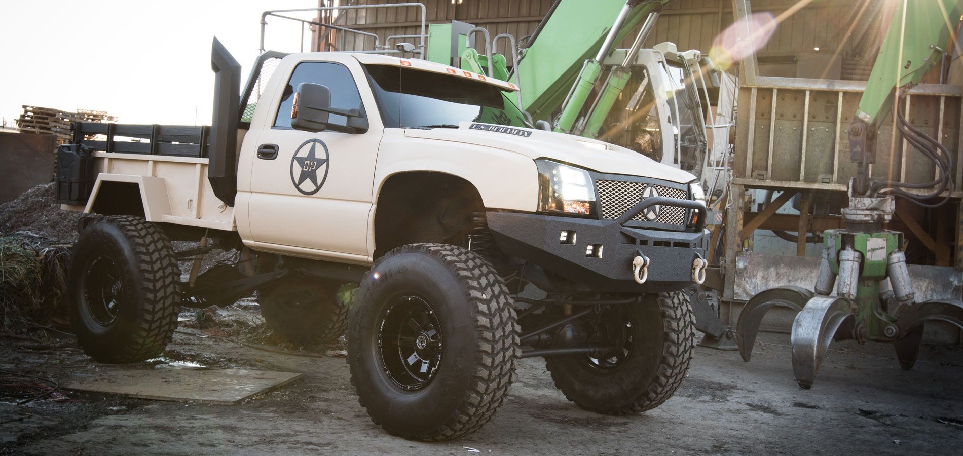 2004 Chevy Silverado customized by the Diesel Brothers