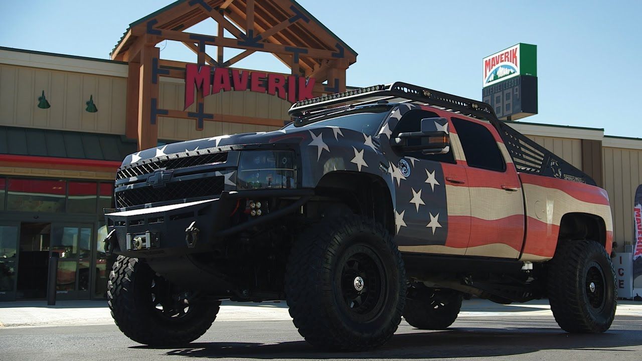 2012 Chevy 2500 customized by the Diesel Brothers