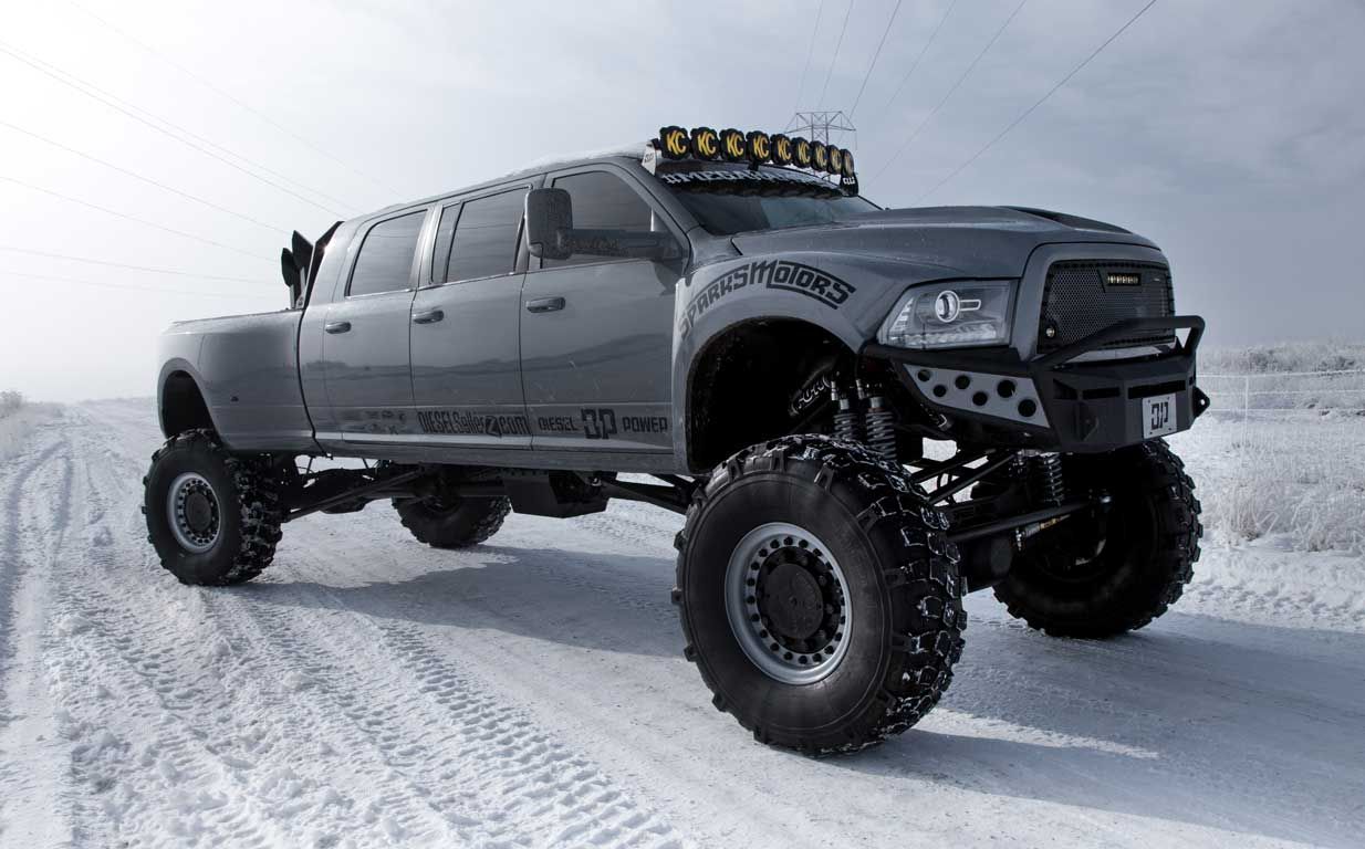 2012 Dodge Ram customized by the Diesel Brothers