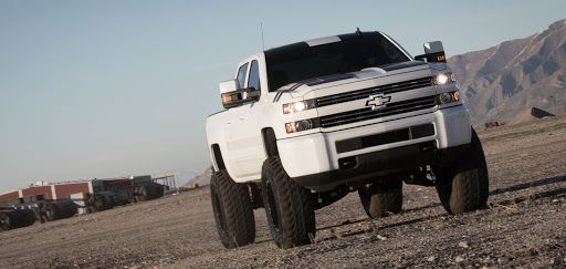 2015 Chevy Silverado customized by the Diesel Brothers