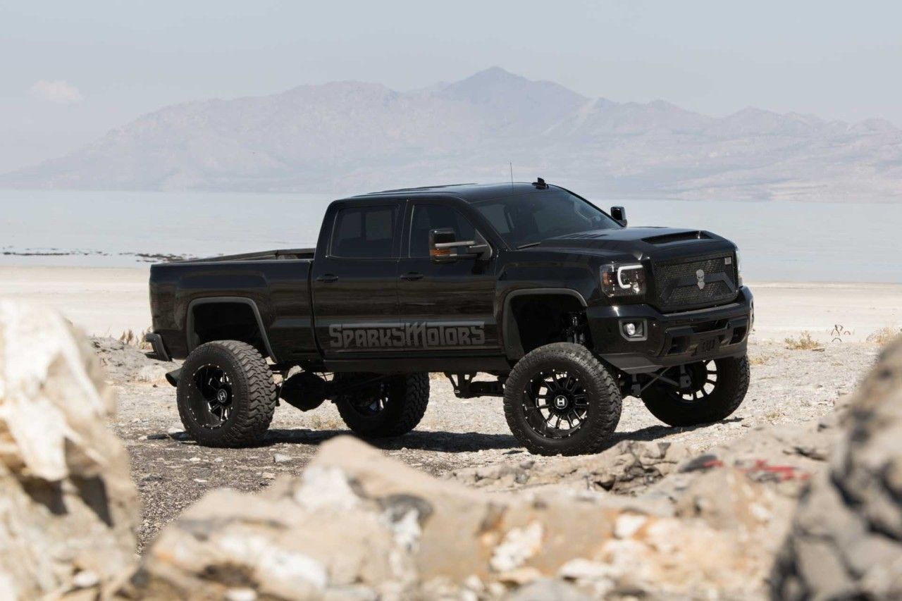 2015 GMC Denali 3500 customized by the Diesel Brothers