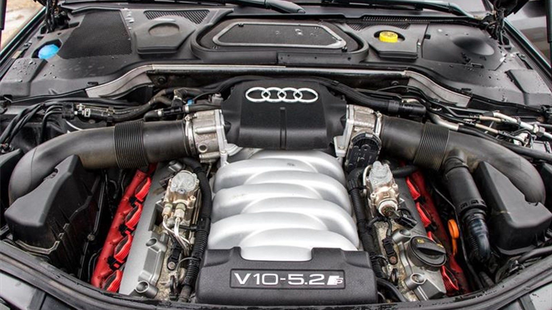 Audis stolen engine