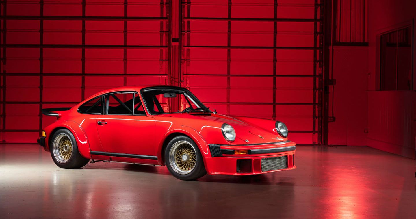 First Porsche 934 India Red Front Side