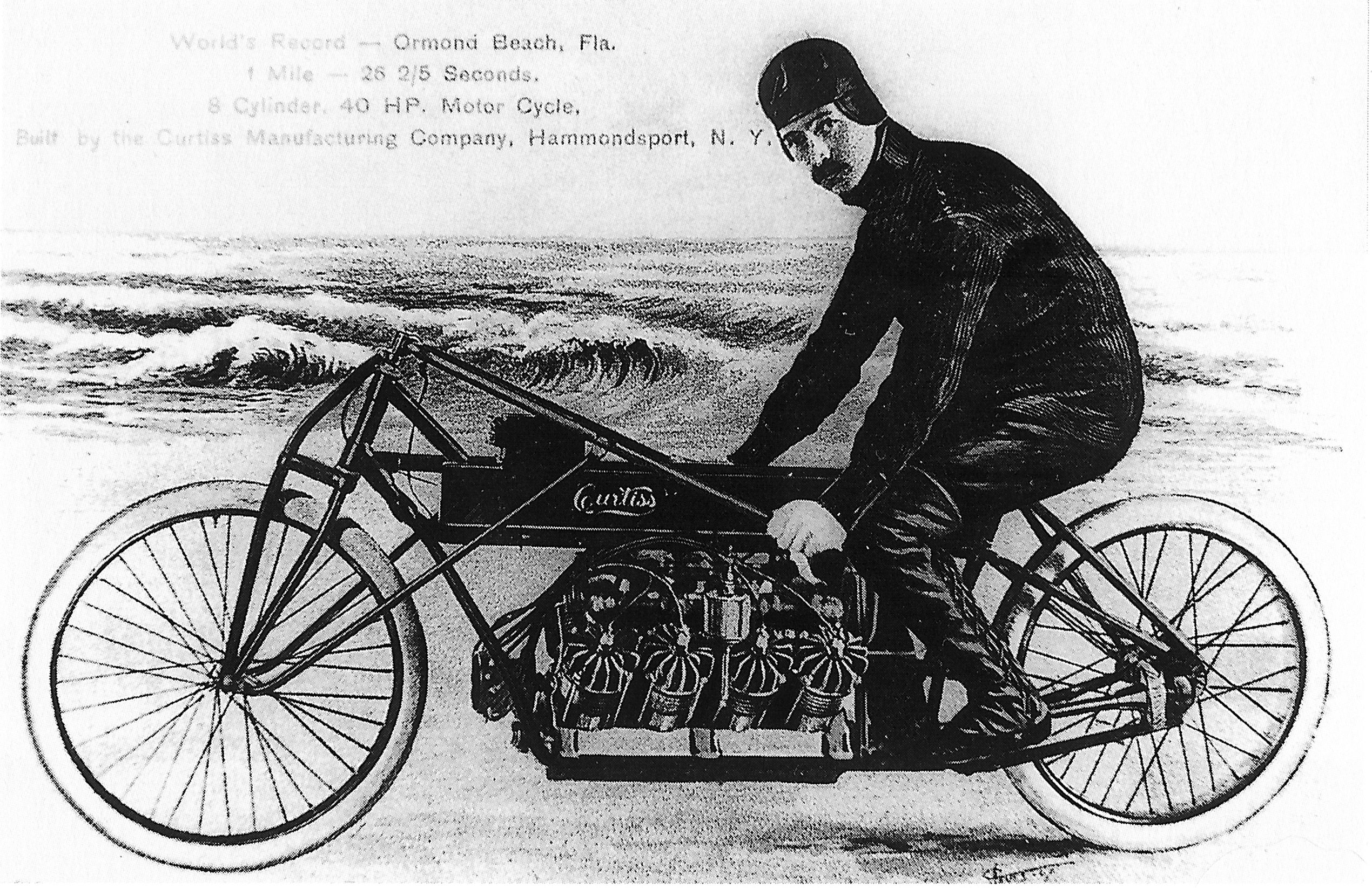 The first V8 Motorcycle