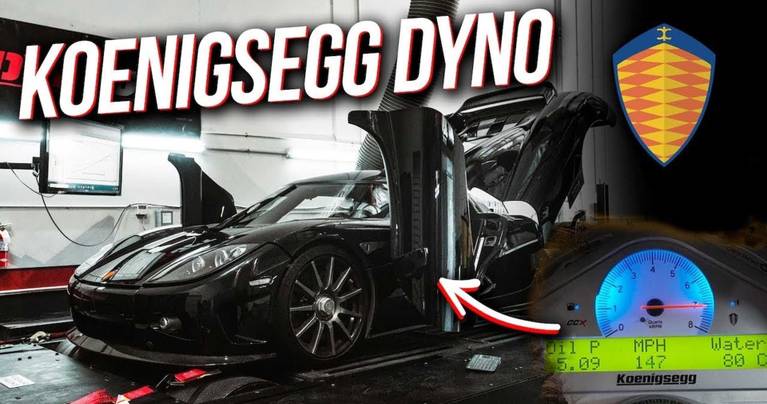 Watch An 806 Hp Koenigsegg Ccx Hit The Dyno Dyno Day 2022