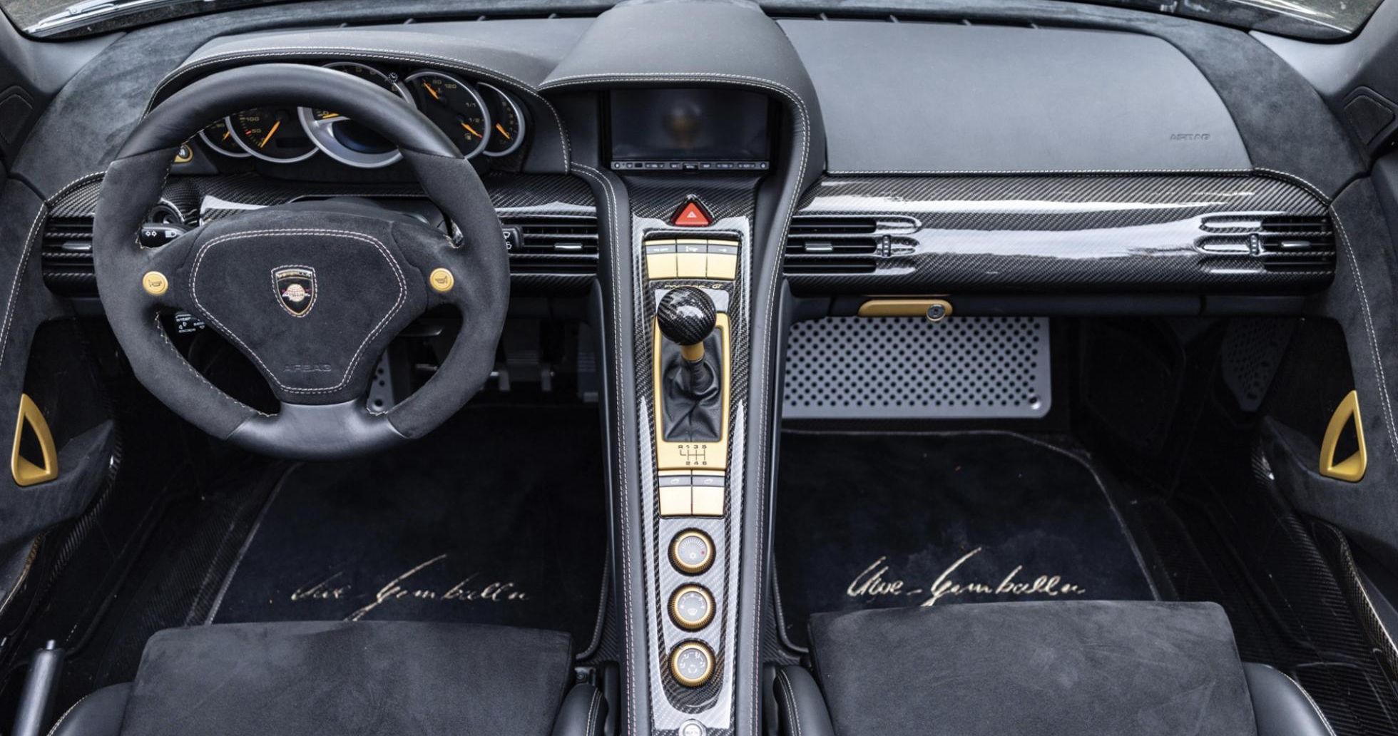 Porsche Carrera Gold Edition Mirage GT Interior