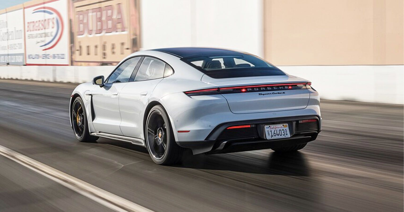Porsche Taycan Breaks Motor Trend's Quarter-Mile EV Record