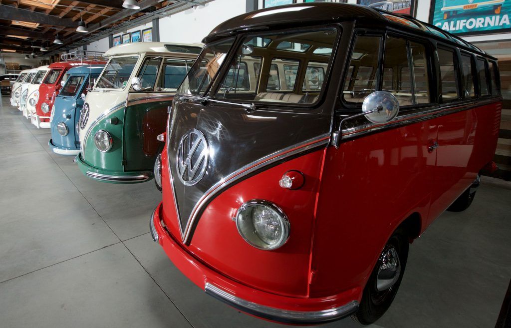 VW buses in Gabriel Iglesias collection