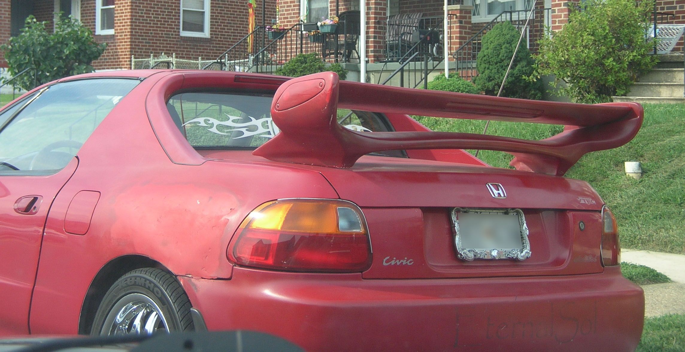 The extra downforce