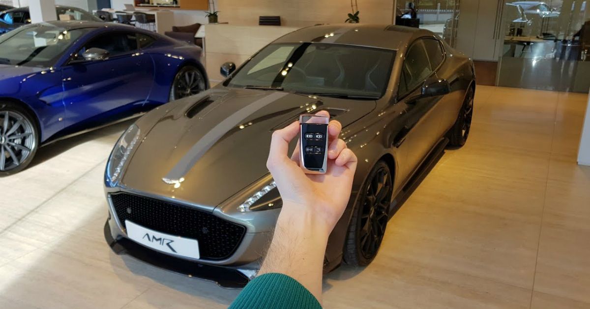 Aston Martin car key fob