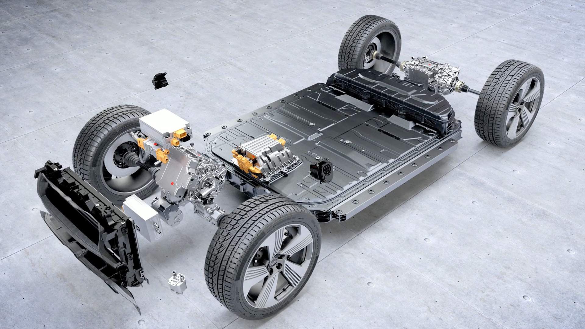 2020 Audi E-Tron chassis diagram
