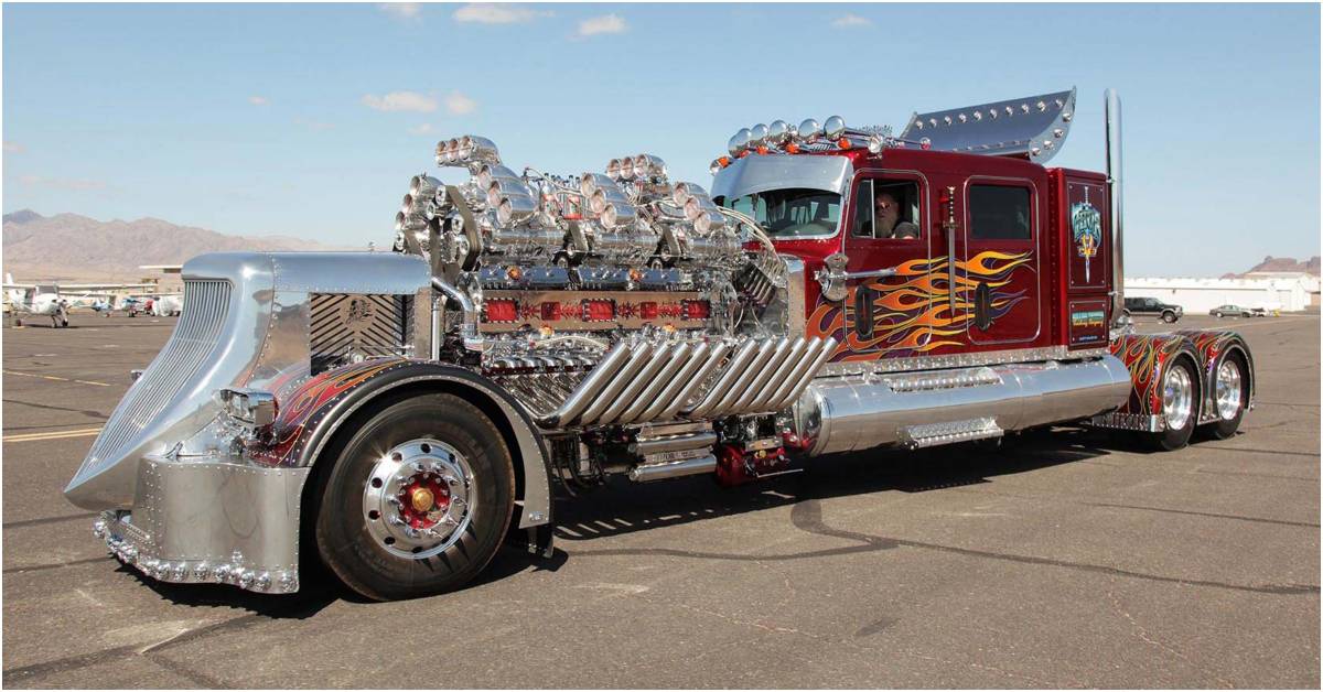 Big Rig Boom Peterbilt Big Rig A 50 Percent More Efficient Big Rig? Meet Super