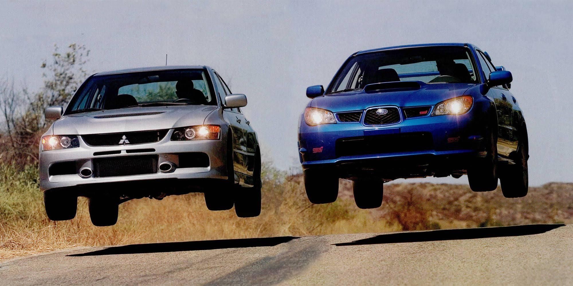 Lancer Evo vs Subaru WRX