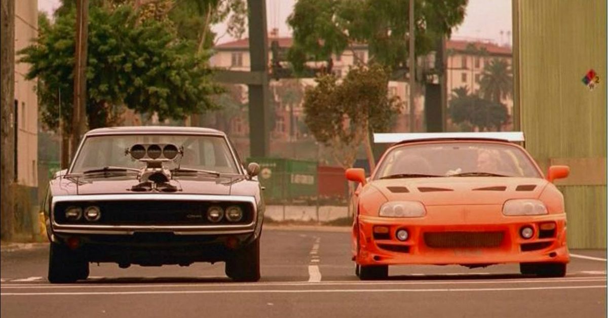 fast and furious supra vs charger