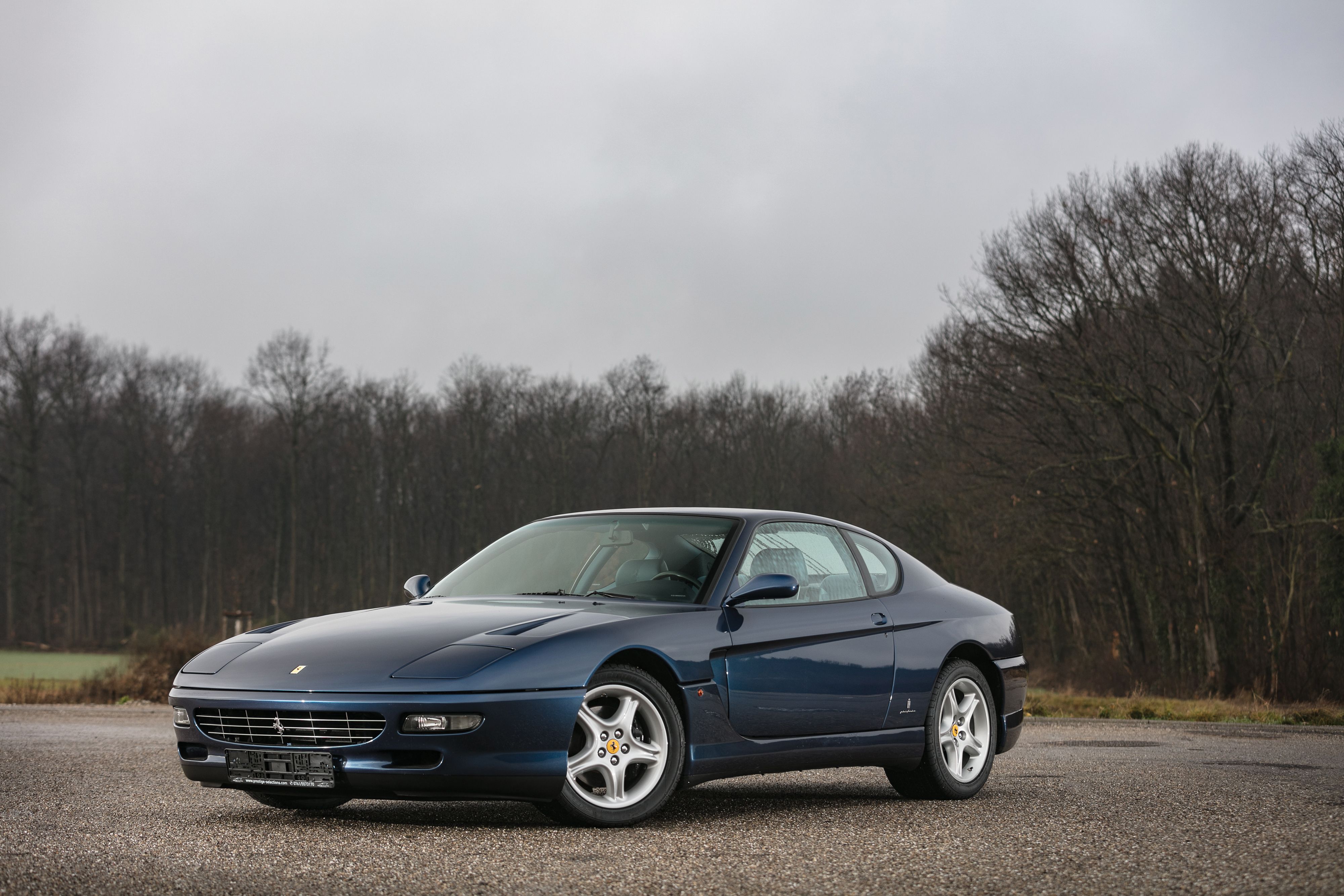 Dark Blue Ferrari 456