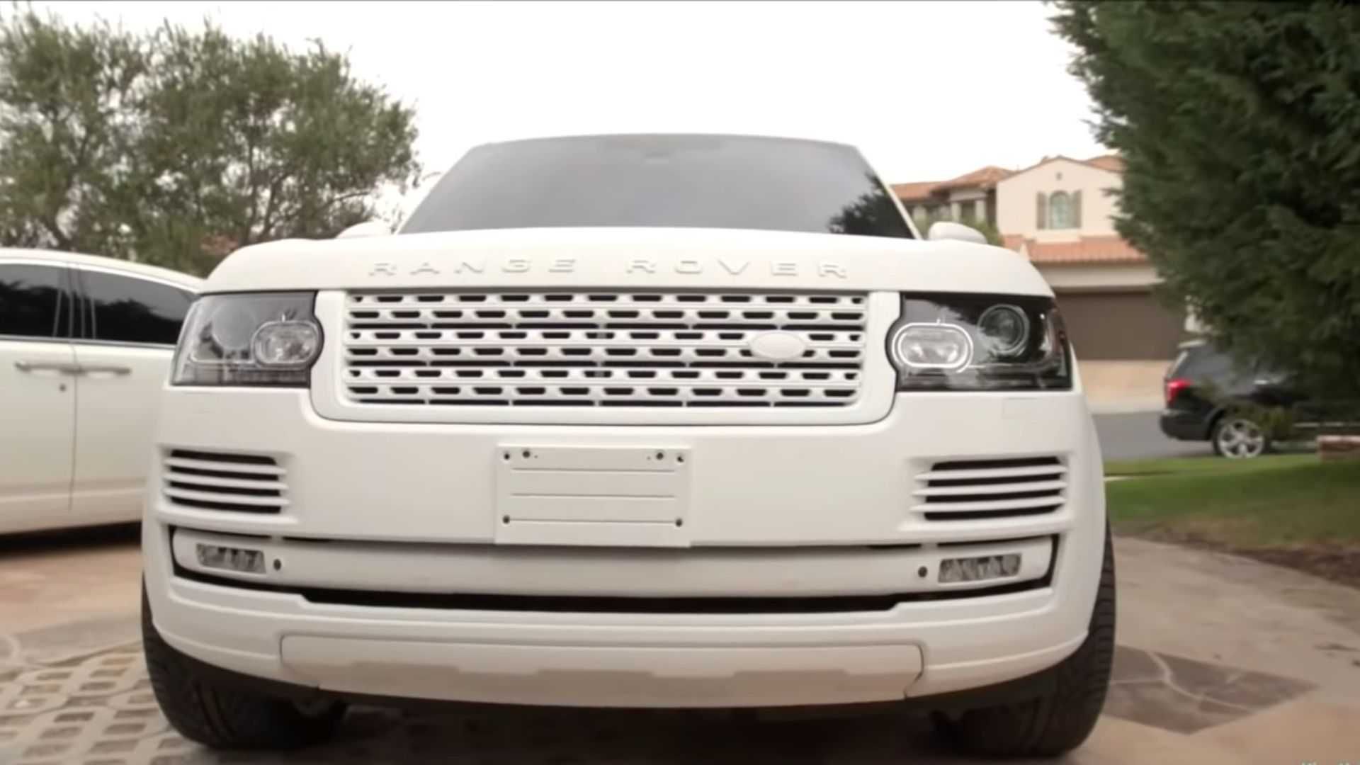 Kylie Jenner Range Rover