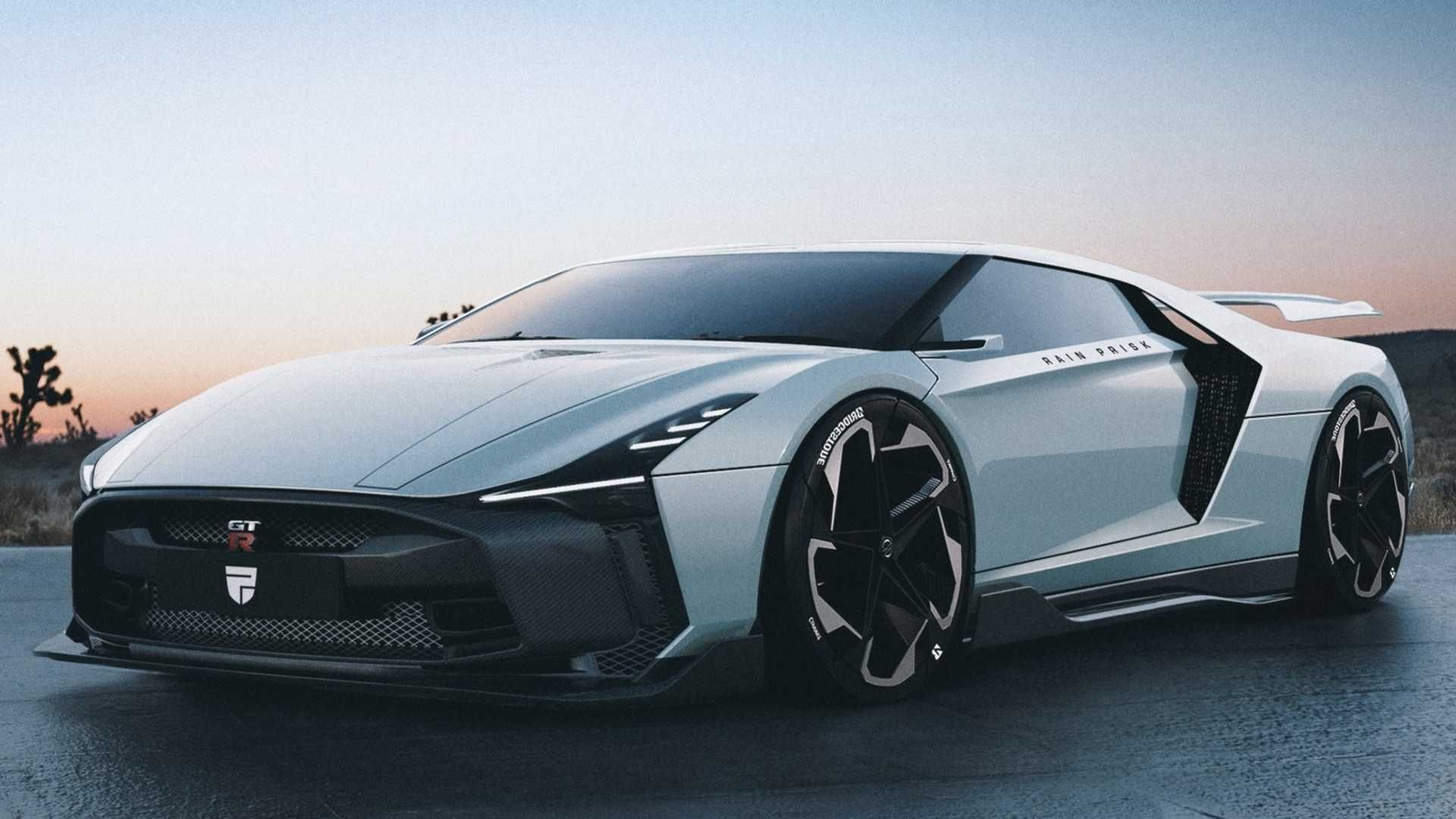 This is one of many GT-R mid engine renderings