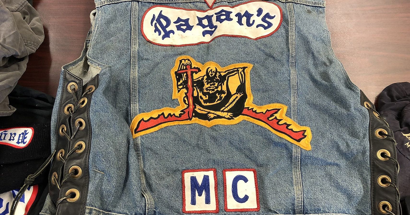 The Pagans MC Patch Comes From A Jack Kirby Illustration
