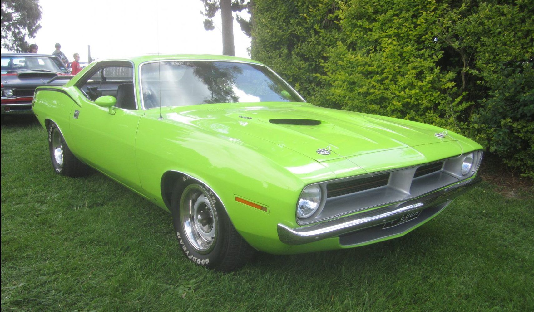 1970 Plymouth Barracuda Coupe On Grass