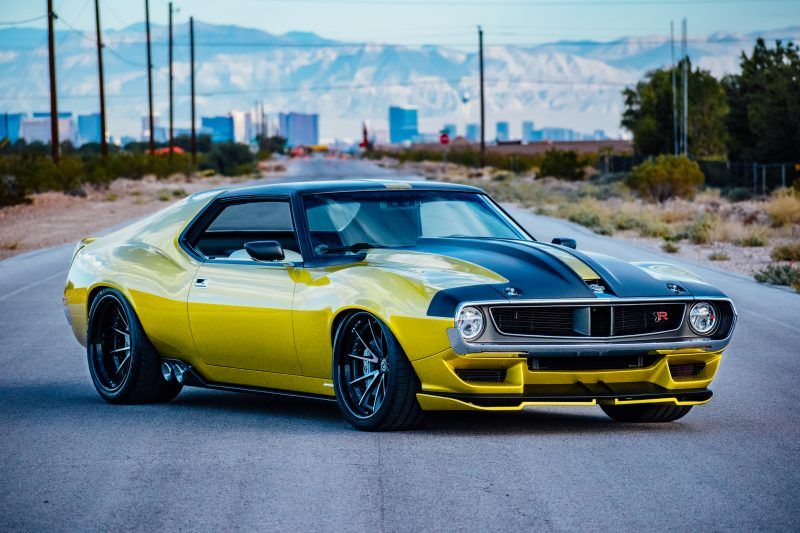 15 Beast Photos Of Muscle Cars With Oversized Engines