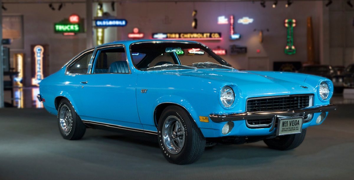  1971 Chevrolet Vega Blue 