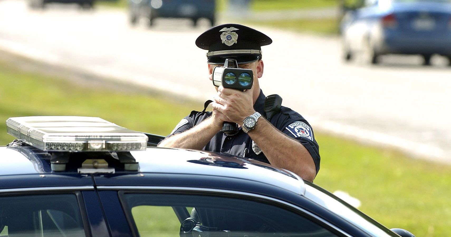 Cop With Radar Gun
