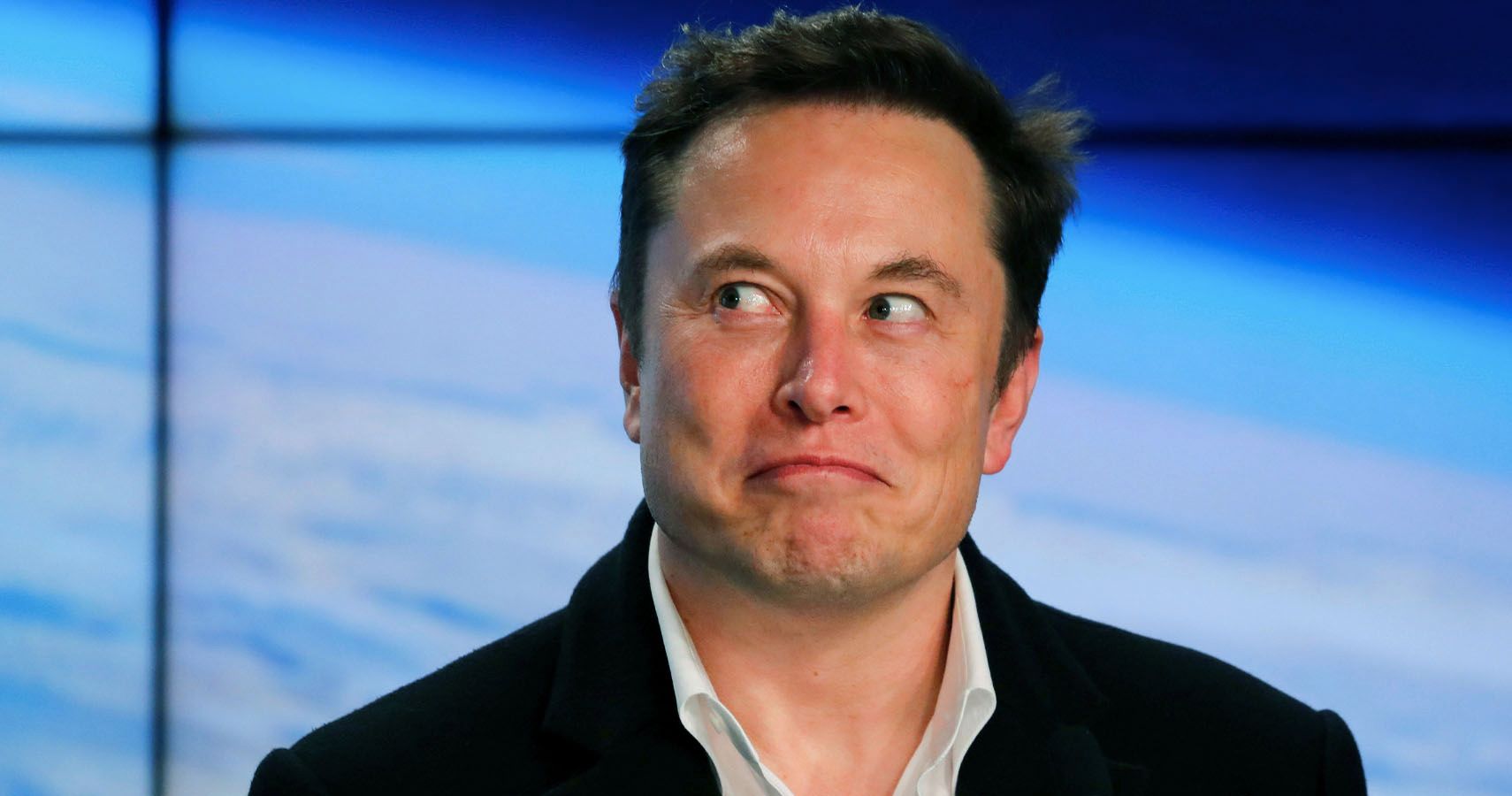 Elon Musk Face Grin