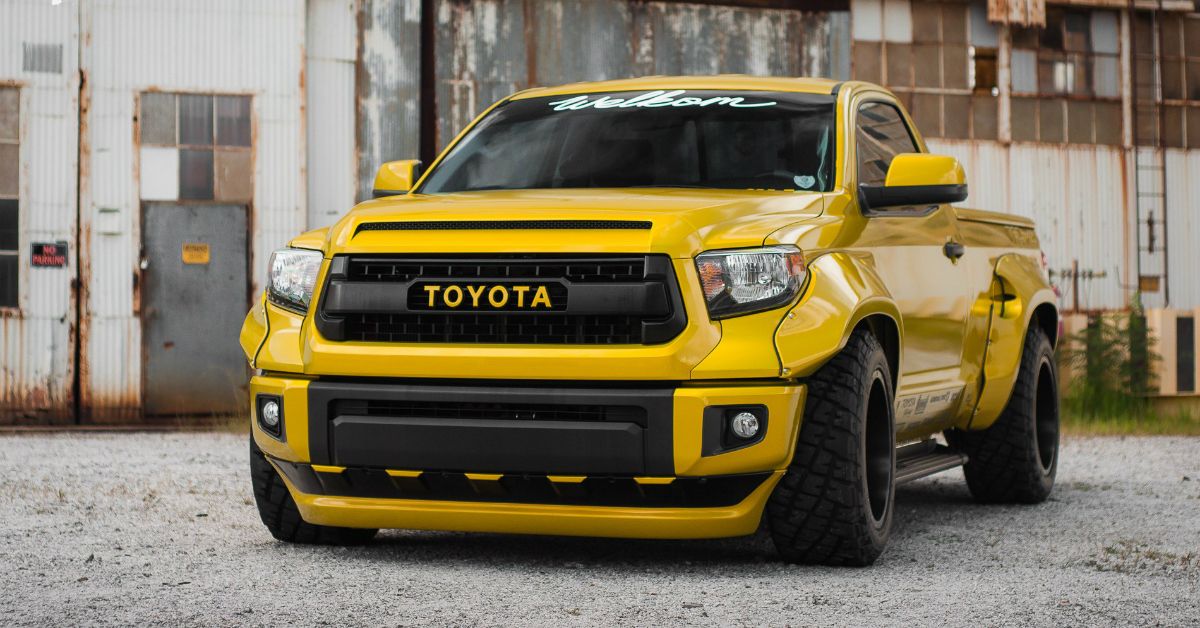 Cool supercharged Toyota Tundras