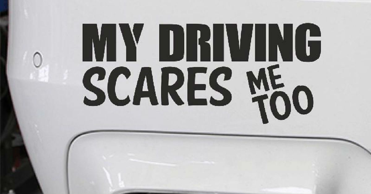So Many Pedestrians Crazy Humor Funny car bumper sticker decal 5" x 4" 