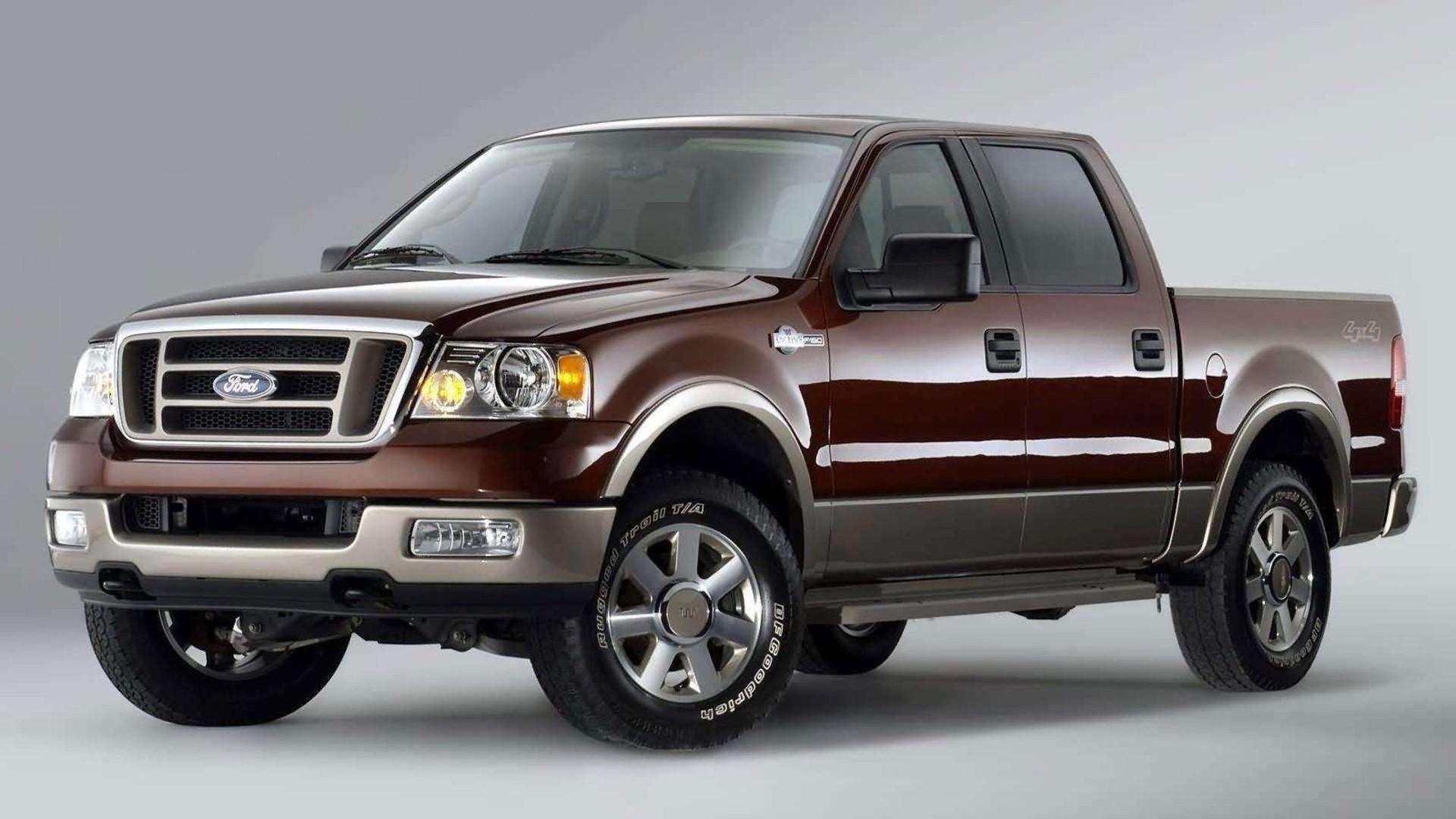 brown ford f-150 king ranch