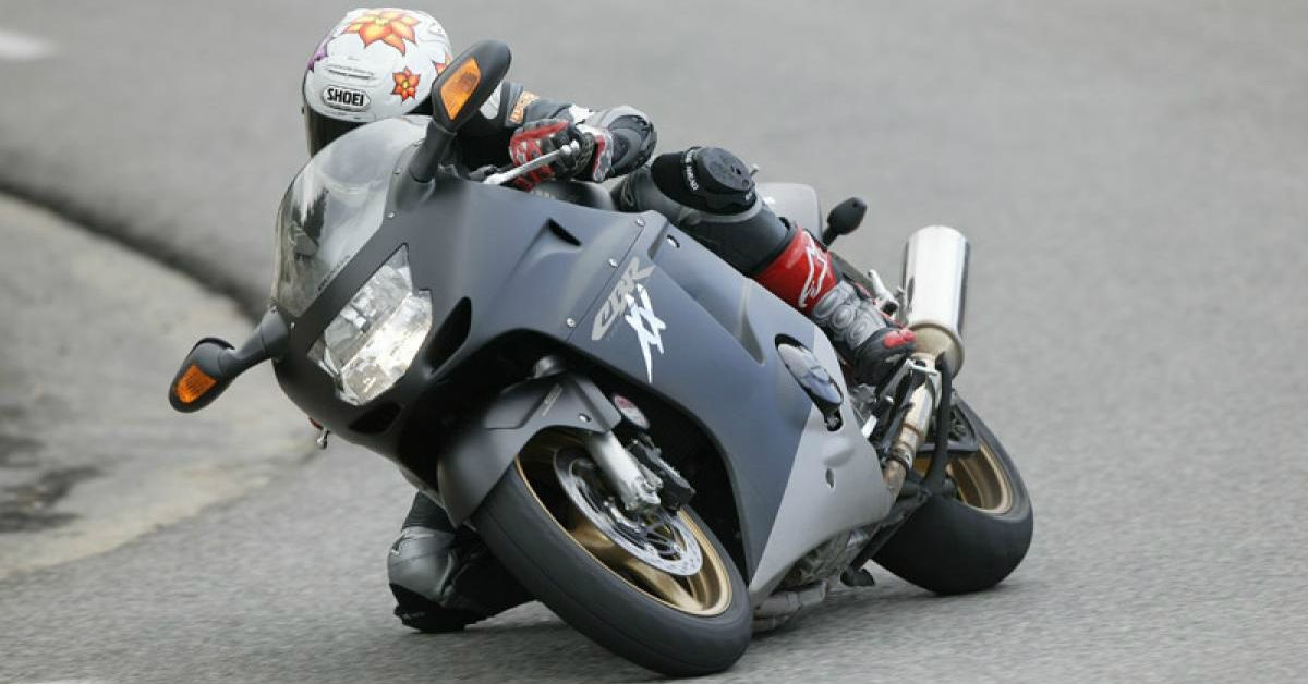 Honda Super Blackbird sports touring bike