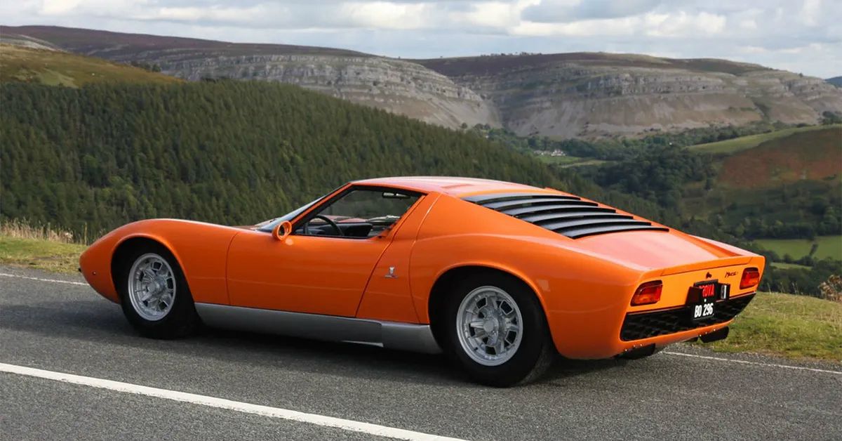 The Lambo Miura was the world's first supercar