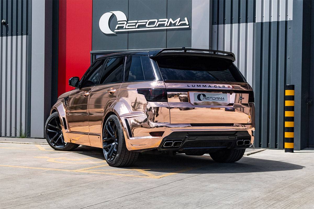 Rose Gold Car Wrap Range Rover : Geordie Shore S Sophie Kasaei Range ...