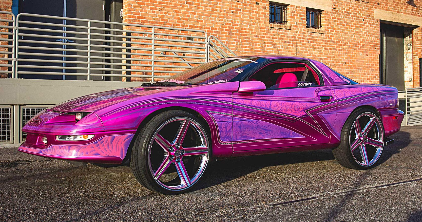 The Very “Swift” Camaro In Purple Neon