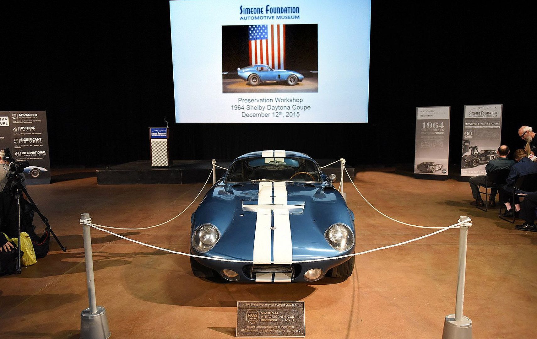 Shelby Cobra Daytona Coupé At The Simeone Foundation Automotive Museum