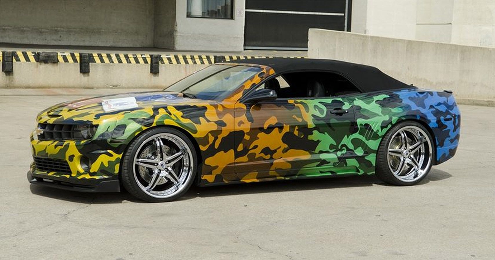 The $333,000 Camouflaged Camaro