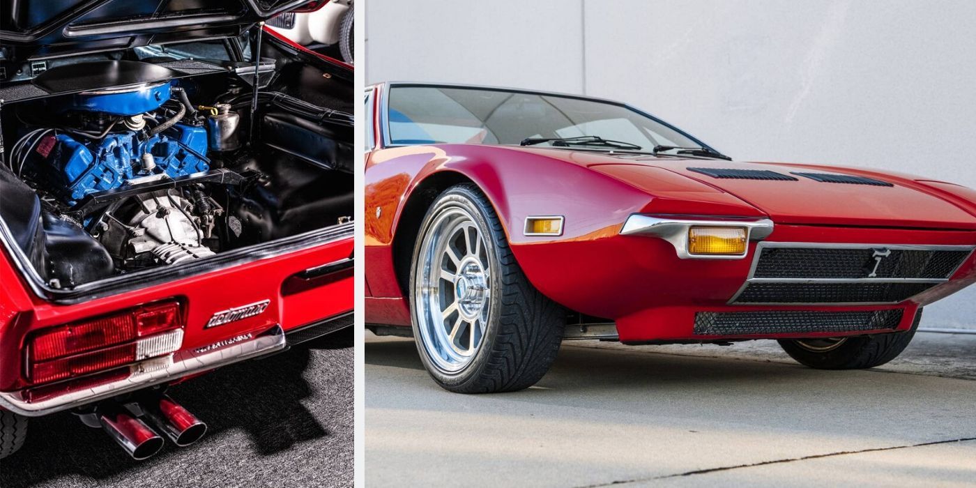 1971 De Tomaso Pantera with Ford's engine