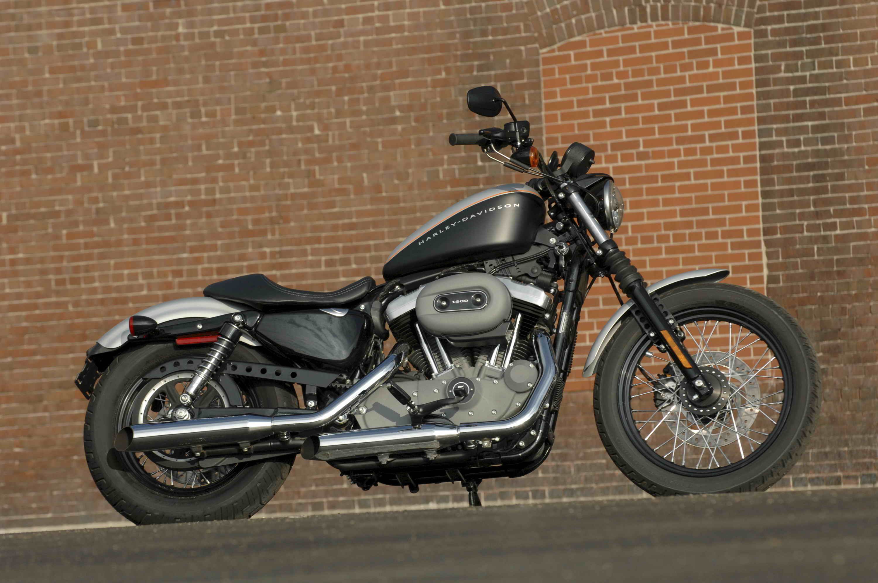 The 2007 Harley-Davidson XL1200N Sportster Nightster In Full Focus