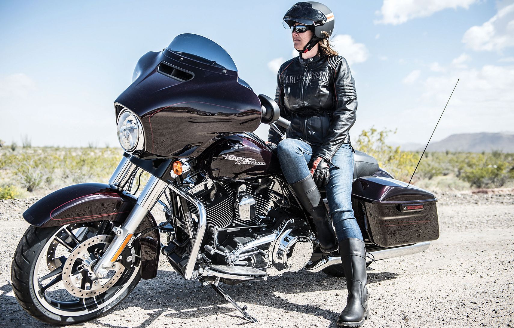 80's Harley-Davidson Men's 40 Embossed Eagle Black Leather Jacket Over 180k  Mi.