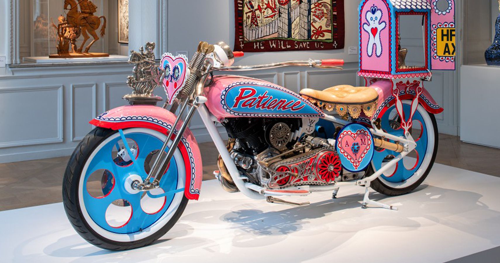 A Moulin Rouge Motorcycle Gone Bonkers