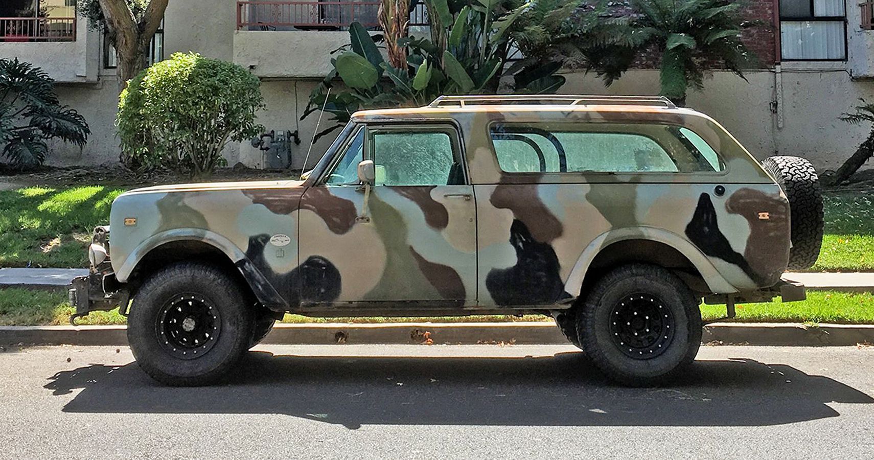 When Your Scout Wanted To Be An Army Truck