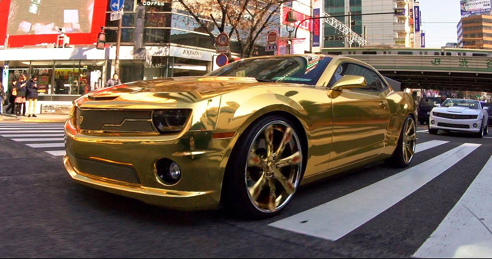 Far Too Much Bling-On One Poor Camaro