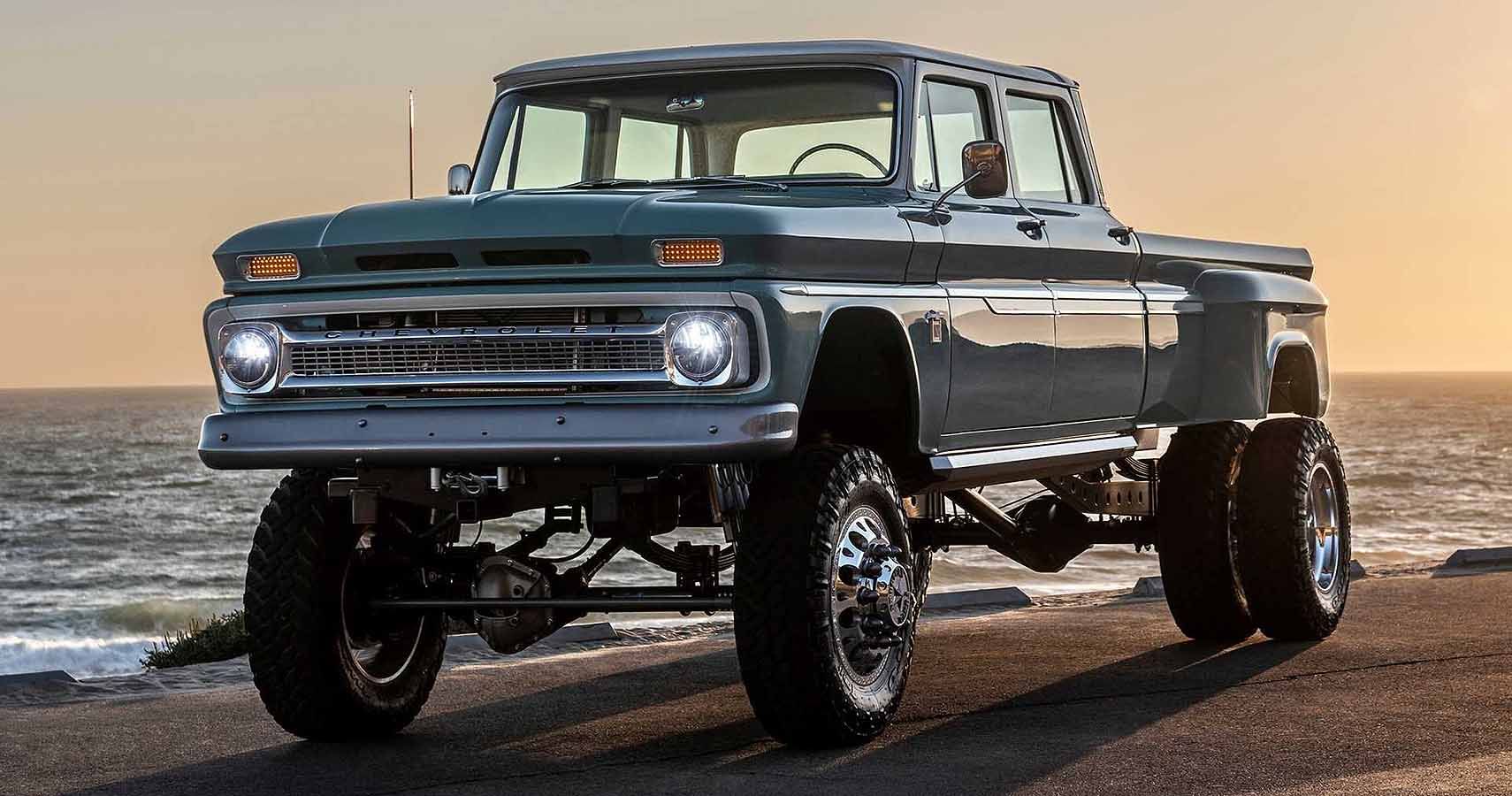 A Donked Up 1966 Chevrolet C/K