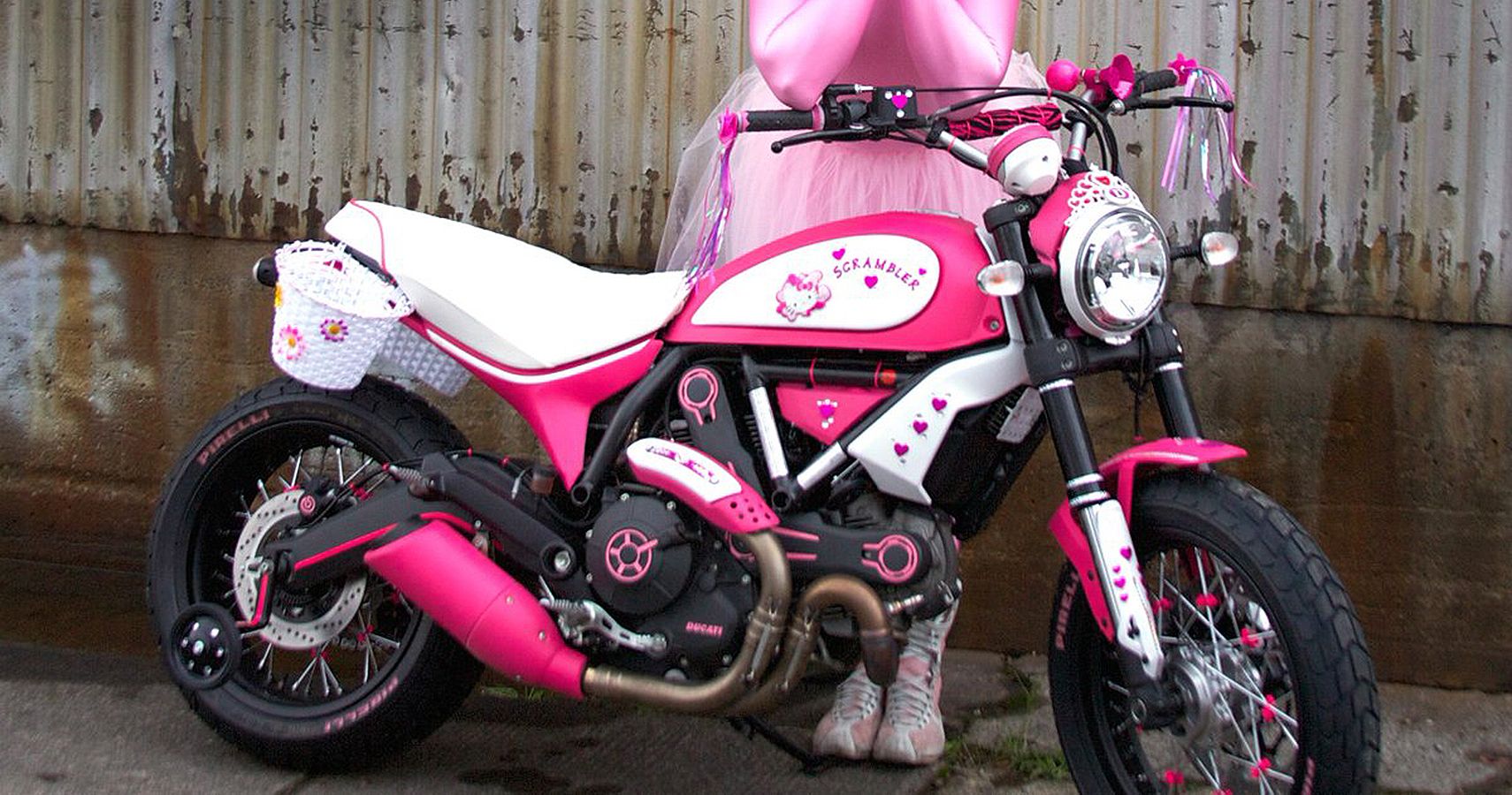 A Hello Kitty Scrambler Because, Well, Why Not?