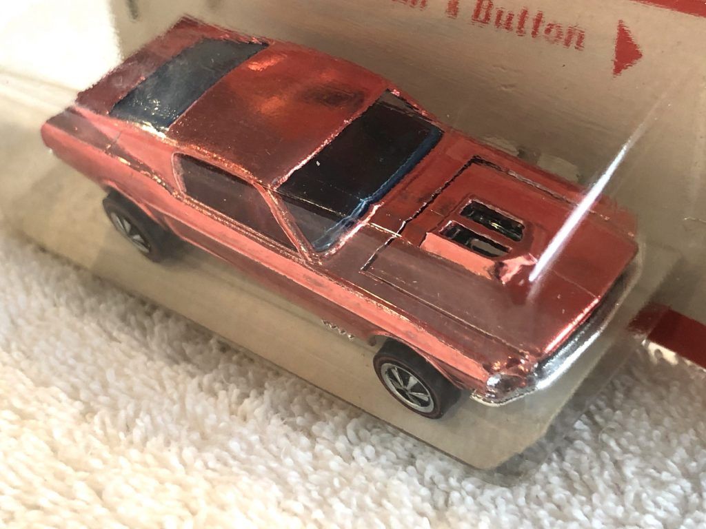 Over Chrome Mustang - Hot Wheels